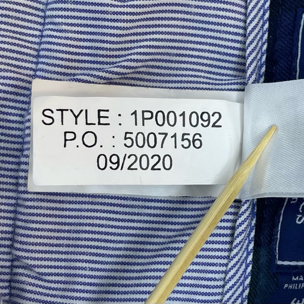 Vineyard Vines Breaker Pants Men's 35x32 (36x32) Green Plaid Pockets Golf - Picture 10 of 12
